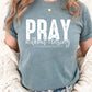RTS- PRAY WITHOUT CEASING- ADULT SCREEN PRINT TRANSFER*