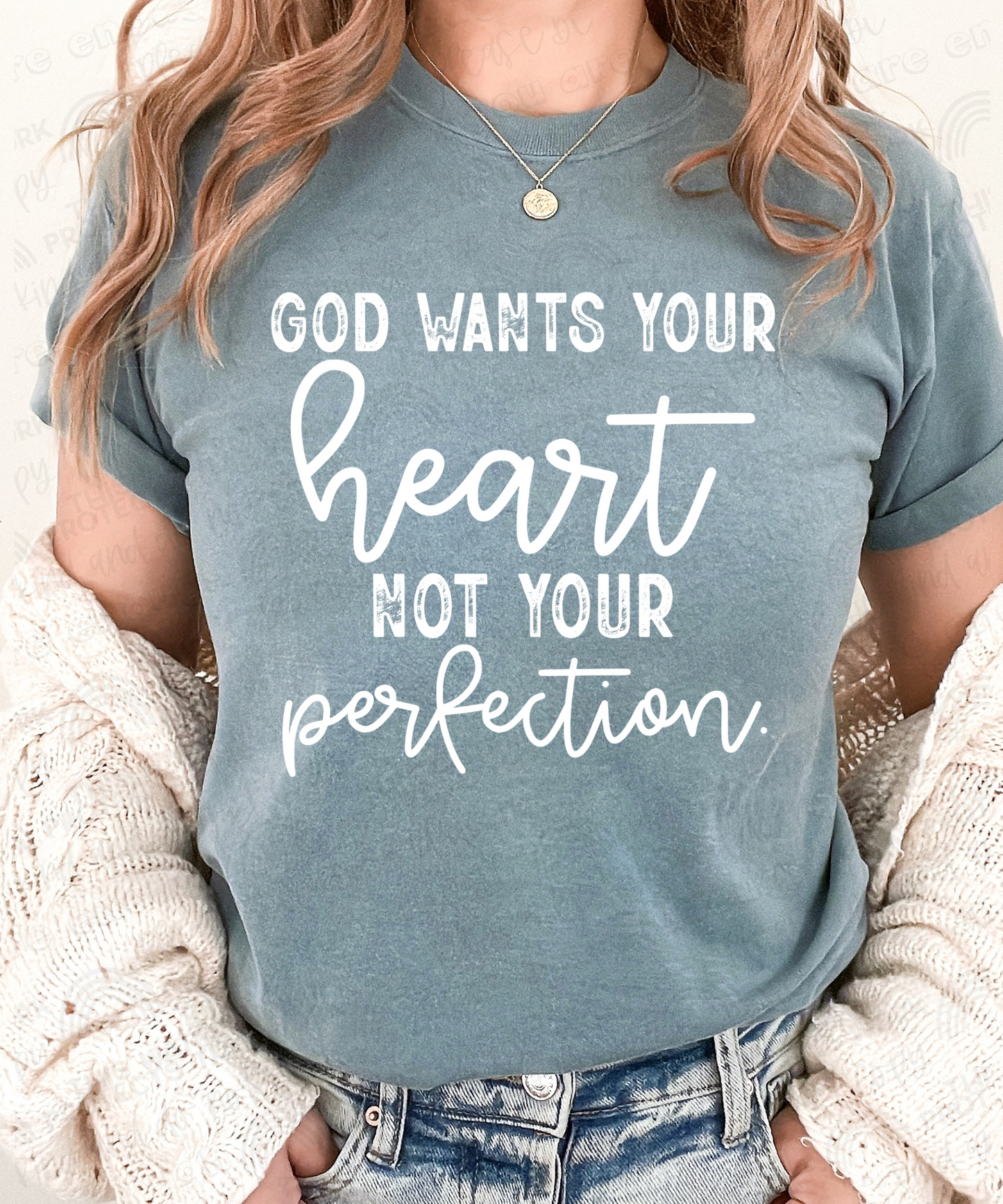 RTS God wants your heart - ADULT SCREEN PRINT TRANSFER