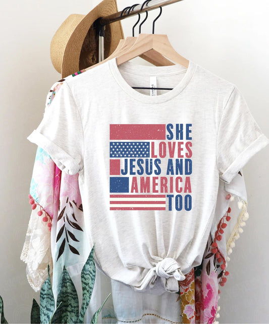 SHE LOVES JESUS AND AMERICA TOO- DIRECT TO FILM TRANSFER
