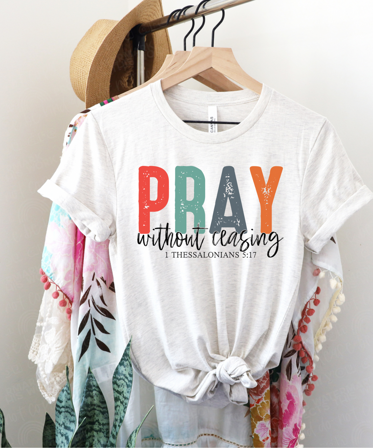 PRAY WITHOUT CEASING - DTF Transfer