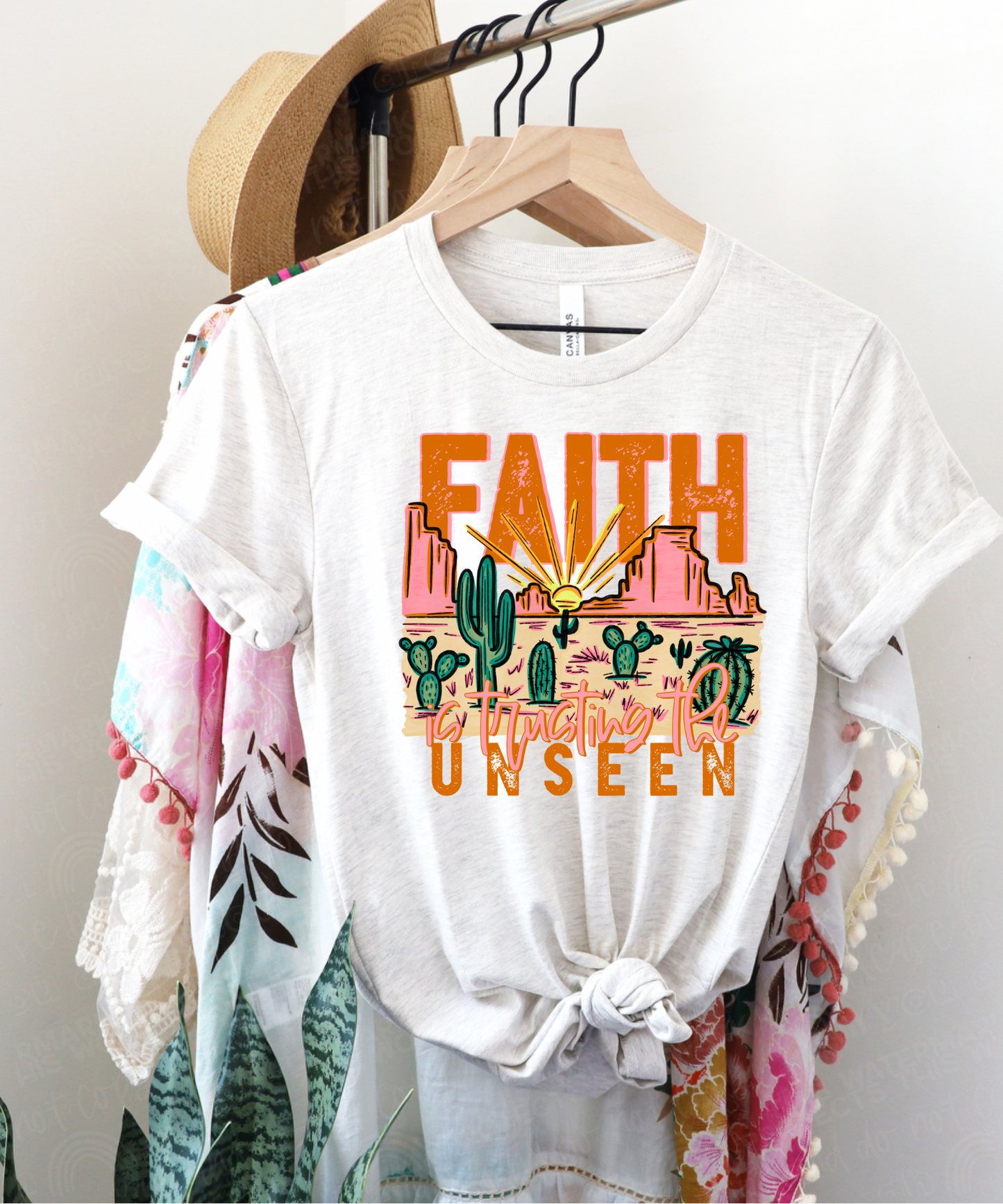 FAITH IS TRUSTING THE UNSEEN  - DTF Transfer