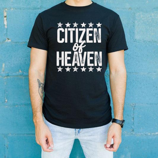 RTS - CITIZEN OF HEAVEN - ADULT SCREEN PRINT TRANSFER