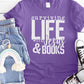 RTS - SURVIVING LIFE WITH JESUS AND BOOKS - ADULT SCREEN PRINT TRANSFER