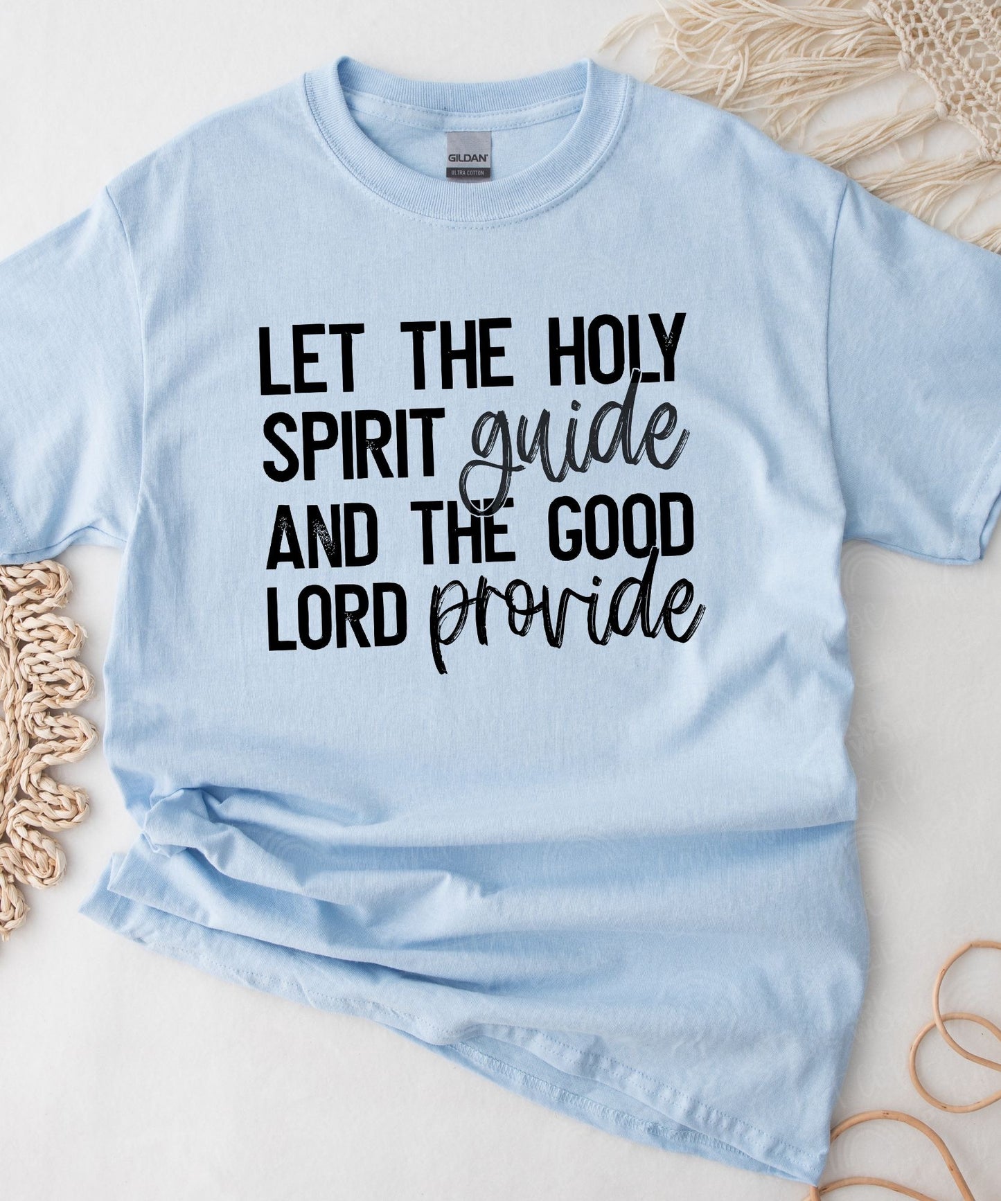 RTS - Let the Holy Spirit guide - ADULT SCREEN PRINT TRANSFER**