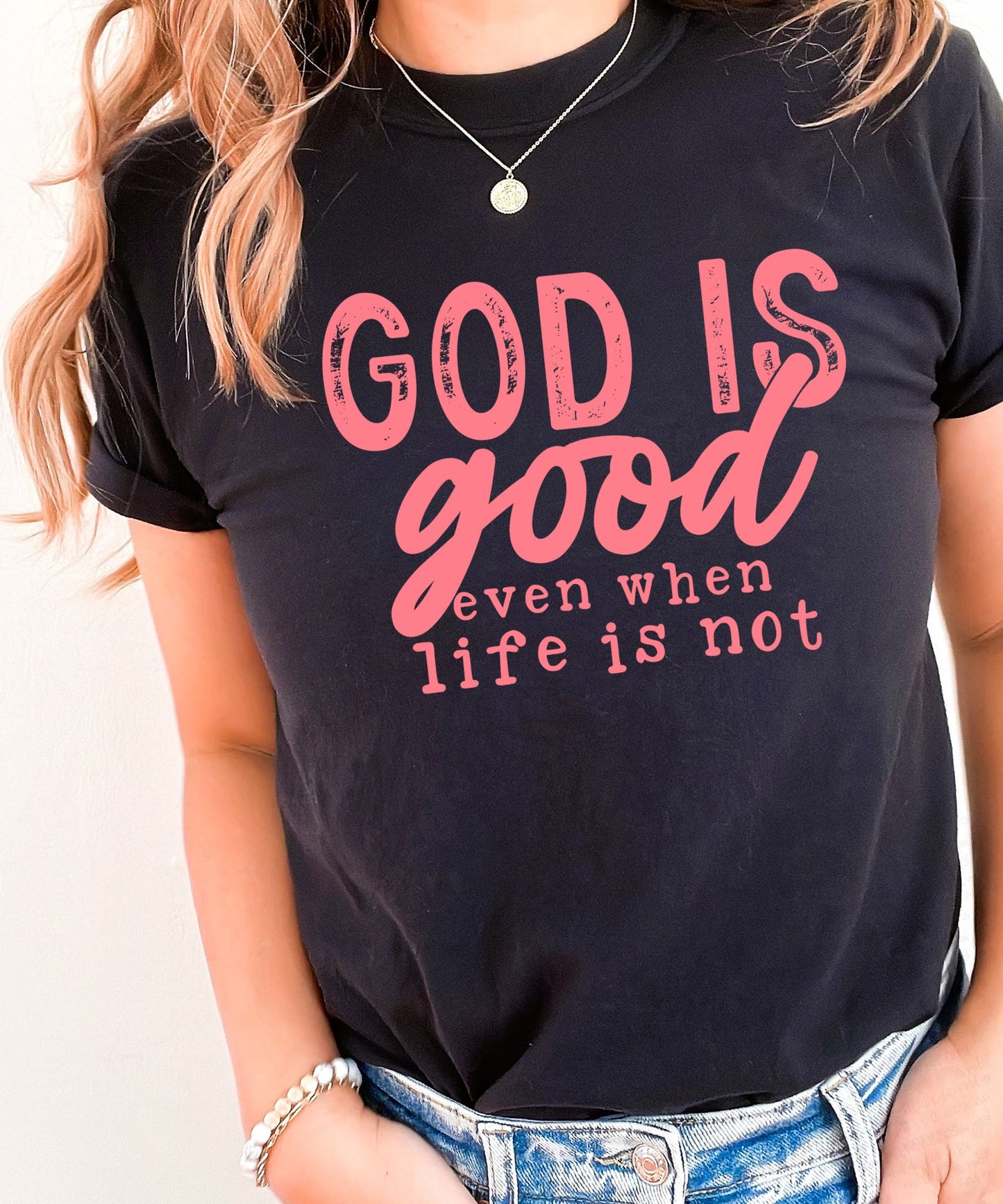 RTS - GOD IS GOOD - ADULT SCREEN PRINT TRANSFER – Seasoned With Salt ...