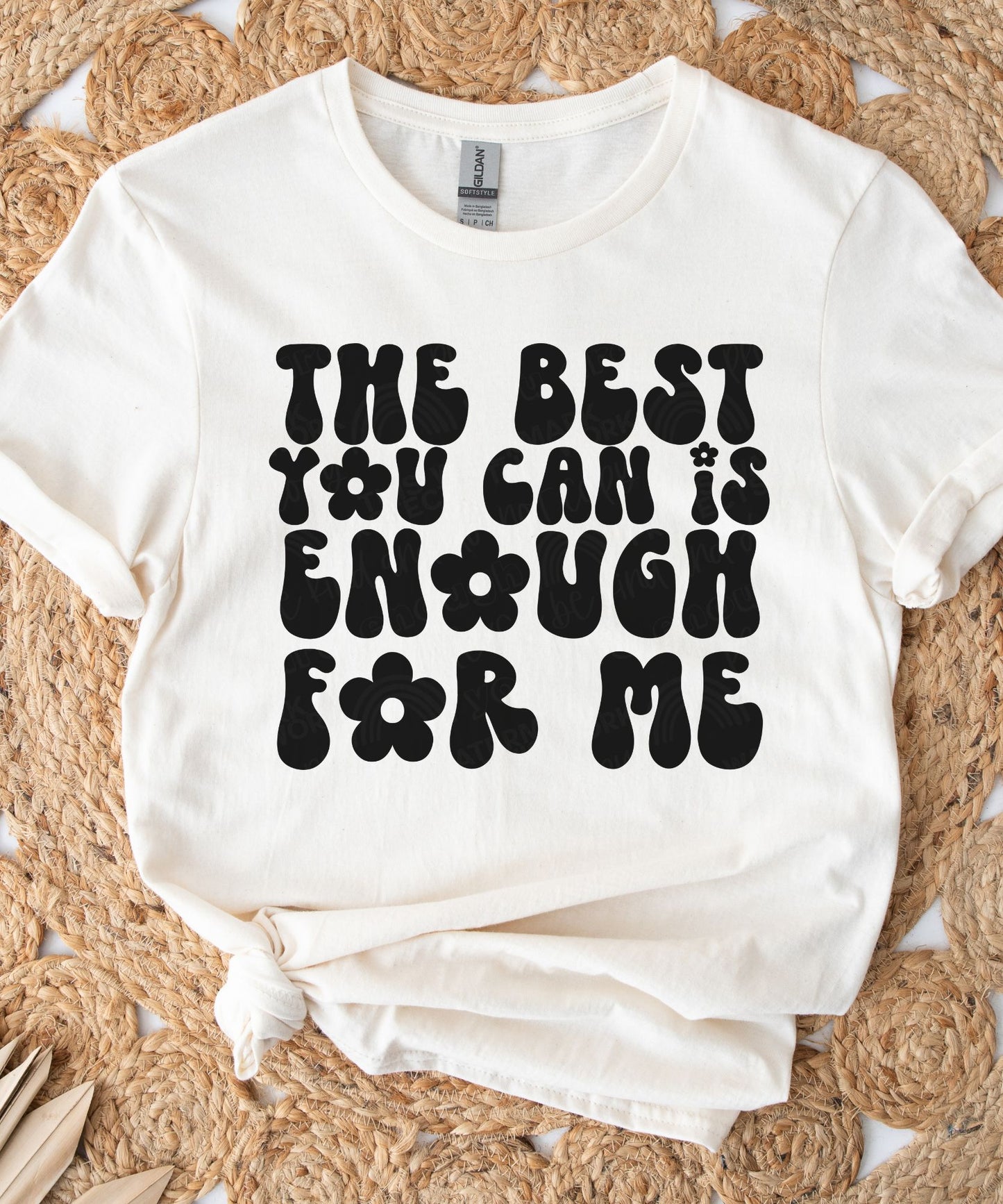 RTS - THE BEST YOU CAN IS ENOUGH FOR ME - ADULT SCREEN PRINT TRANSFER