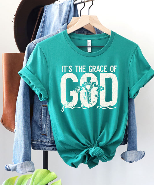 RTS - IT’S THE GRACE OF GOD FOR ME - ADULT SCREEN PRINT TRANSFER