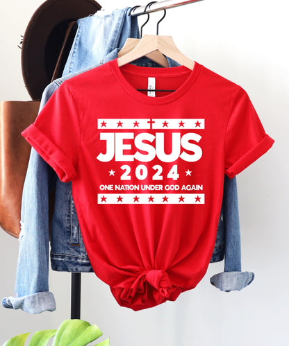 RTS - JESUS 2024 - ADULT SCREEN PRINT FAITH BASED TRANSFER