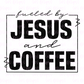 Jesus & Coffee PNG Digital Download