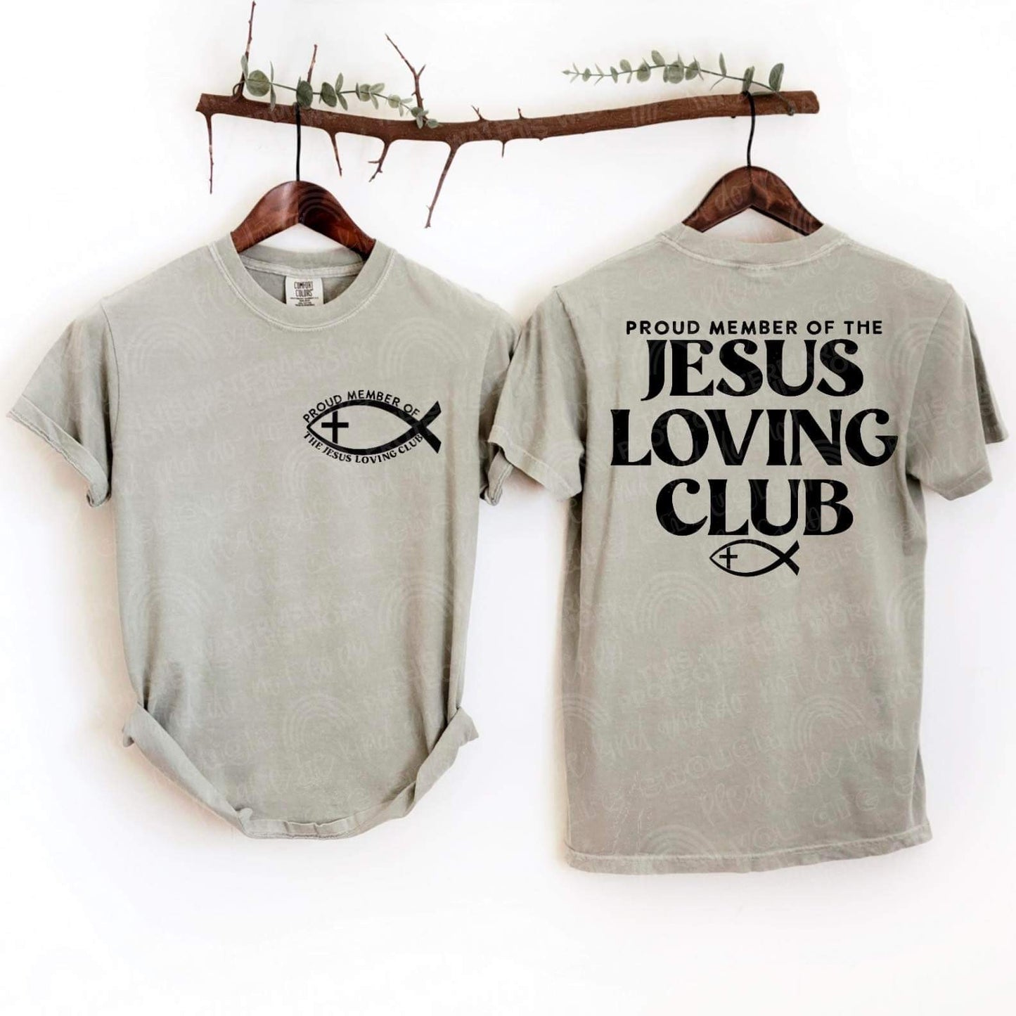RTS- Jesus Loving Club Pocket/Back Set