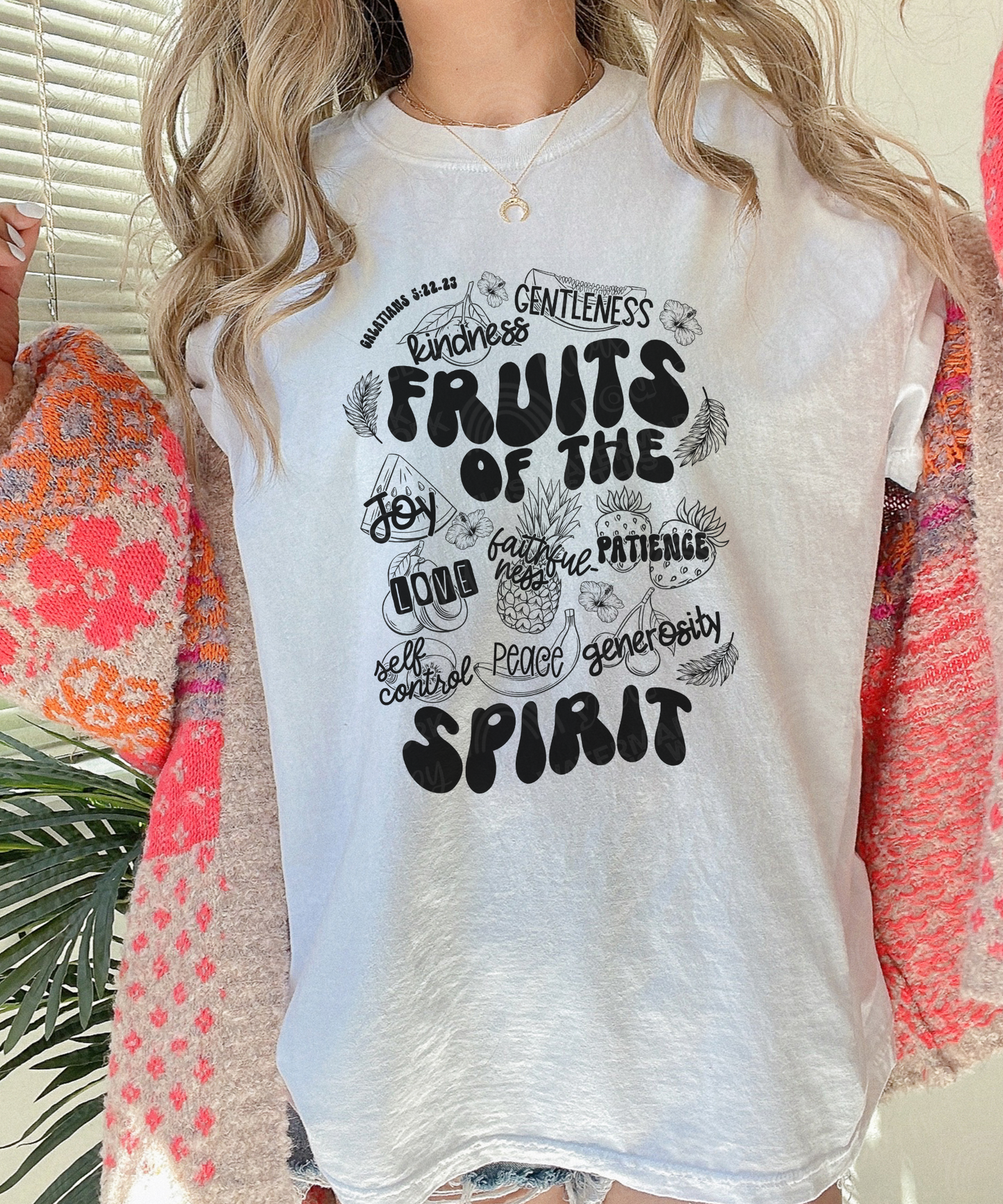 RTS - Fruit of the spirit - ADULT SCREEN PRINT TRANSFER**